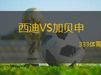 西迪VS加貝申