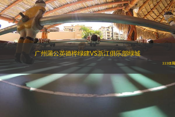 廣州蒲公英德樺綠建VS浙江俱樂(lè)部綠城