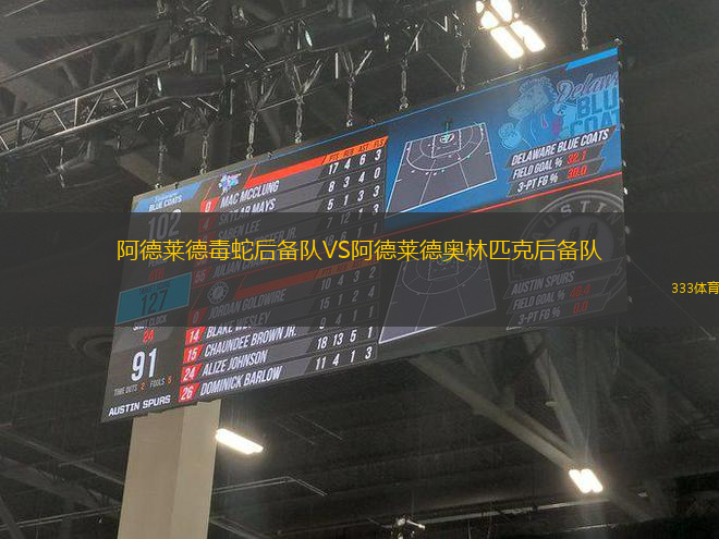 阿德萊德毒蛇后備隊VS阿德萊德奧林匹克后備隊